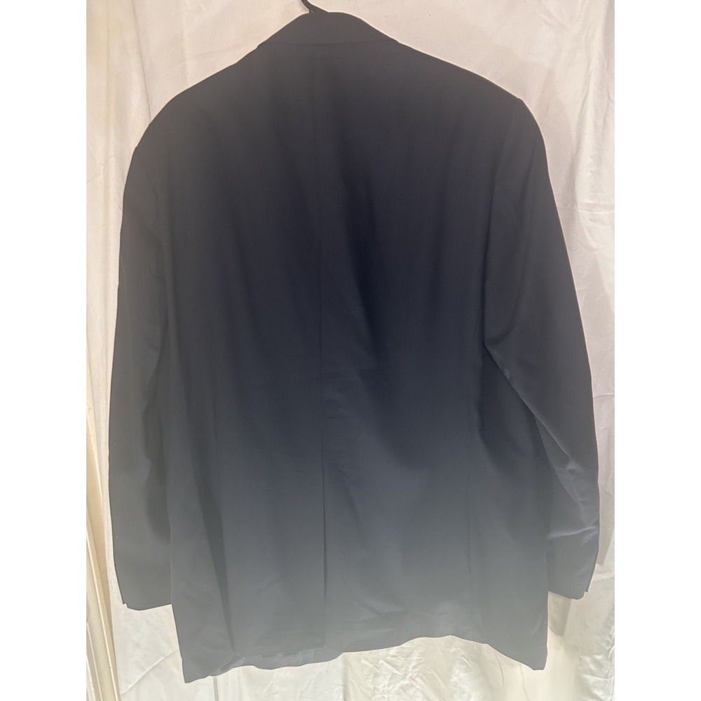 Chaps Ralph Lauren Mens Blazer Sport Coat Navy Blue Wool Cashmere 46R Canada - Picture 6 of 8